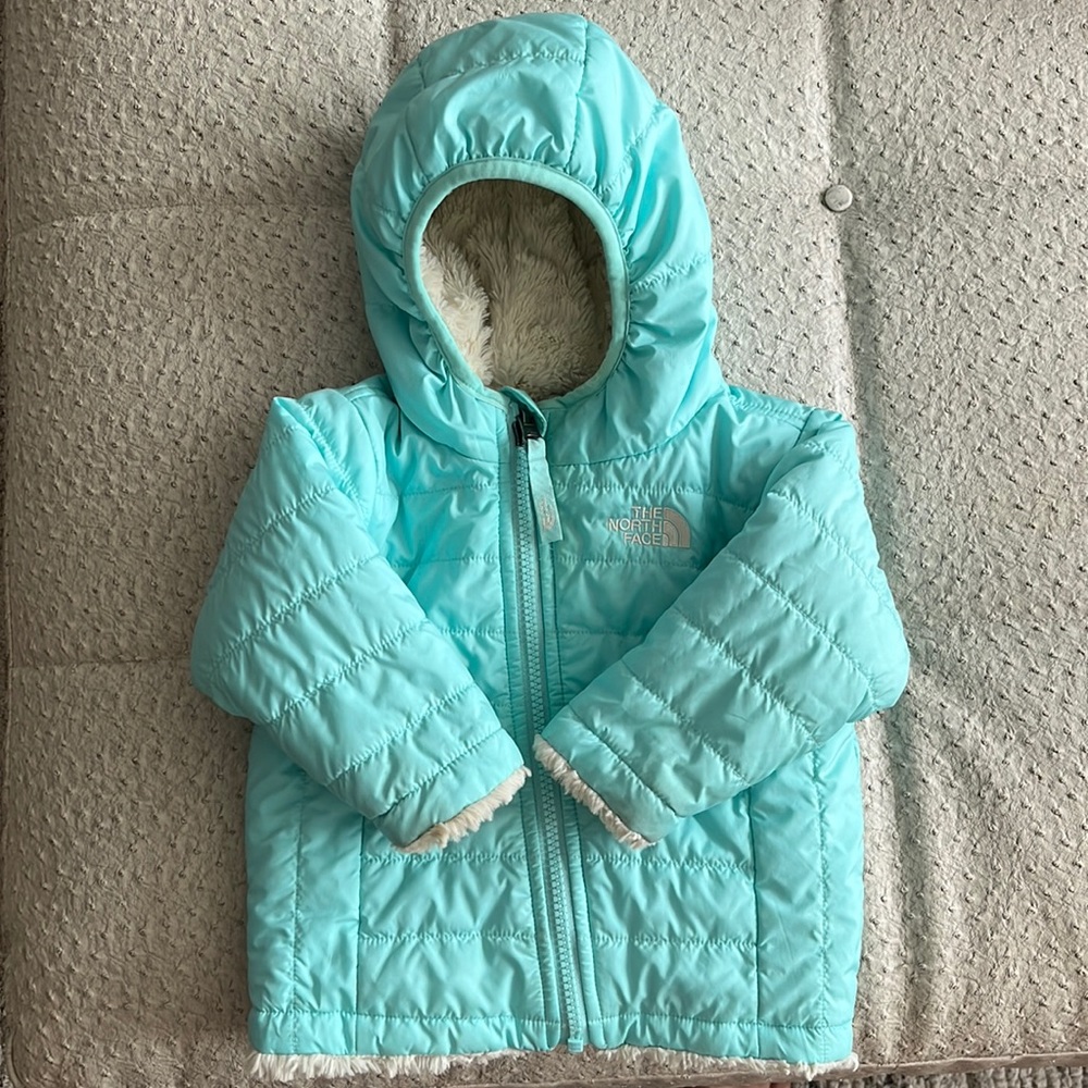The North Face reversible infant jacket